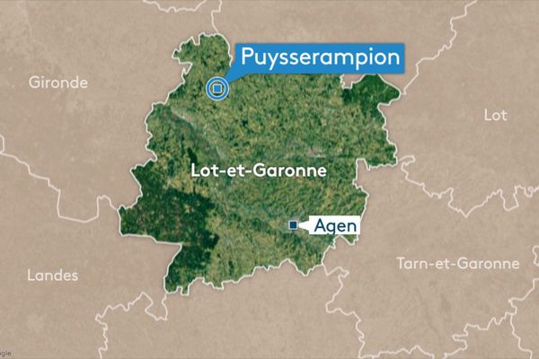 L'accident est survenu en début d'après-midi à Puysserampion. 