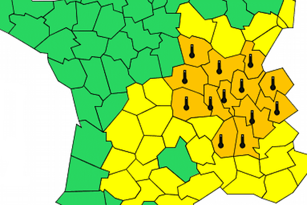 38° prévus vendredi et samedi en vallée du Rhône