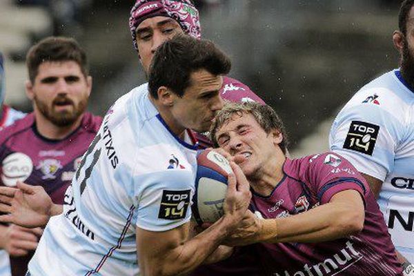 Racing 92 - Bordeaux-Bègles le 29 avril 2018.