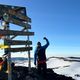 Terry Bauet au sommet du Kilimandjaro le jeudi 25 juillet 2024