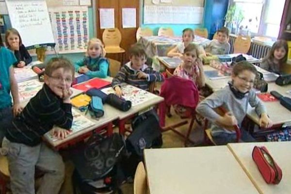 Une classe bilingue à l'école élémentaire du Centre à Saverne 