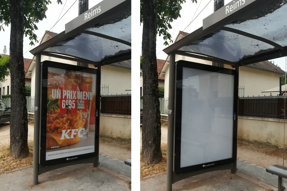 “We want to put an end to advertising in Dijon” Extinction Rébellion wins all the posters in the city