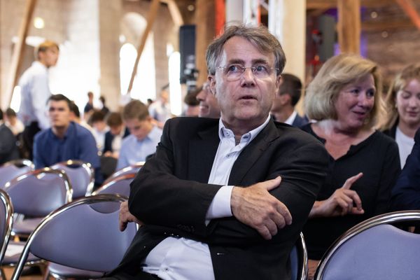 Le maire d'Orléans Serge Grouard à Angers en septembre 2022.