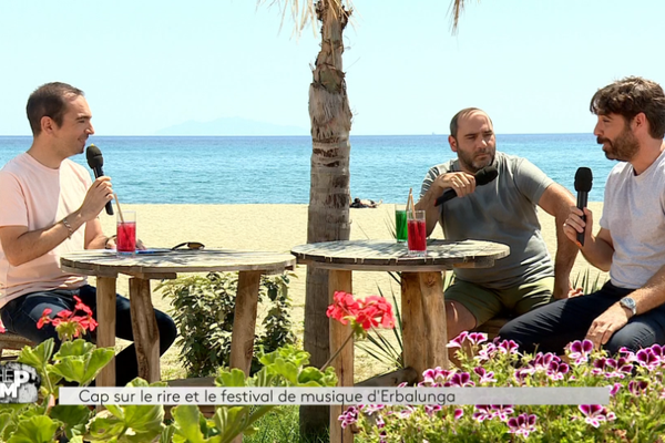 "Cap sur le rire" & le "Festival de musique d’Erbalunga" dans l'émission "Trà Mare è Paese"