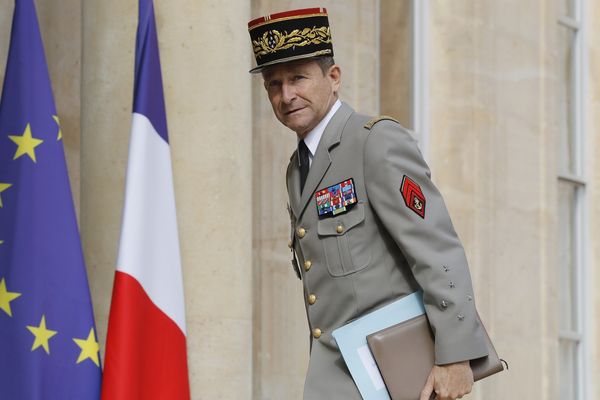 Le général Pierre de Villiers le 13 juillet 2017, à l'Élysée.