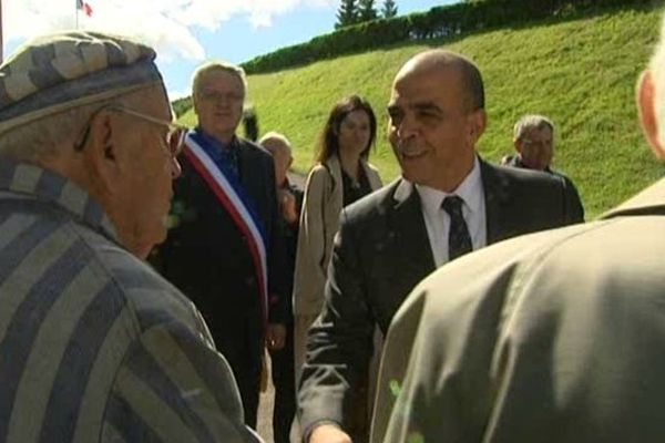 Jean Villeret (à gauche) est toujours présent, résistant en 43, il est tombé sous le coup des décrets Nacht und Nebel.