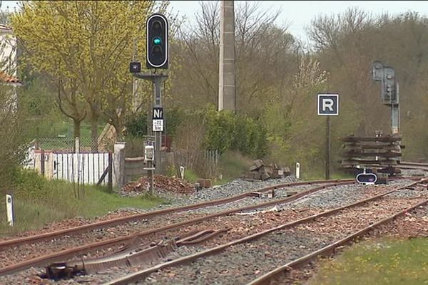 La ligne de TER entre Saintes et Royan a été modenisée.