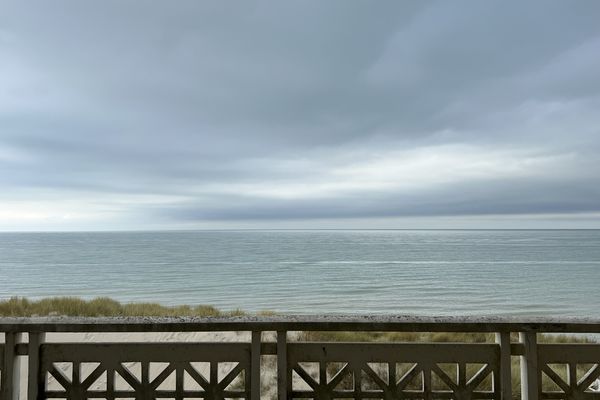 Ciel encombré à Berck-sur-Mer