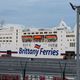 Un navire de la Brittany Ferries à quai à Roscoff