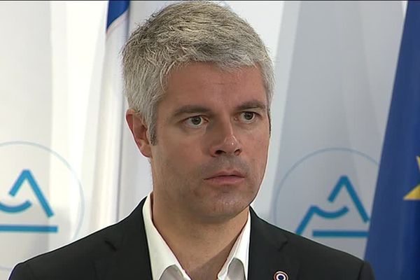 Laurent Wauquiez Président LR de la Région Auvvergne Rhône-Alpes