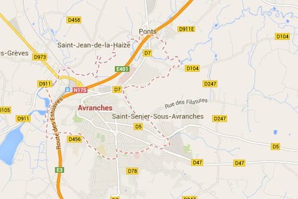 L'accident s'est produit ce jeudi à proximité de la commune de Ponts-sous-Avranches