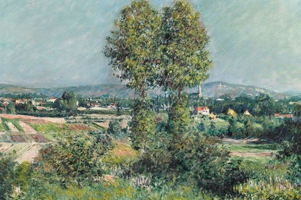 Paysage à Argenteuil, de Gustave Caillebotte