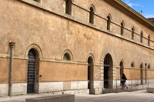 Le palais de justice d'Aix-en-Provence.