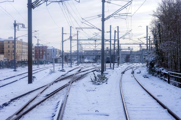 La circulation des trains reprend progressivement après l'épisode neigeux en Normandie.