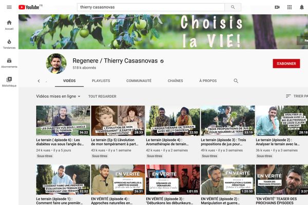 Chaîne Youtube de Thierry Casasnovas