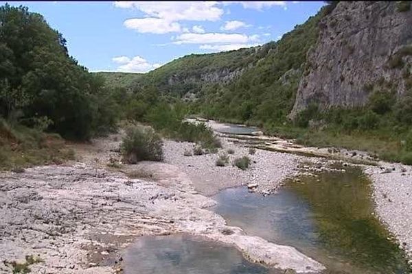 Episode de sécheresse- Ardèche 30/06/2014