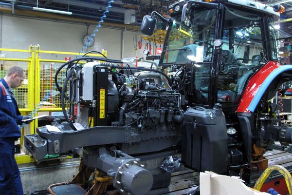 L'usine AGCO de Beauvais fabrique des tracteurs depuis plus de cinquante ans.