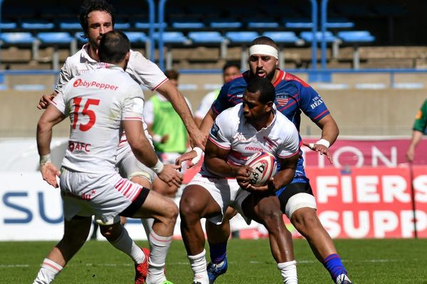 Béziers s'est incliné face à Biarritz ce dimanche lors de la 25ème journée de Pro D2 - 24 mars 2019