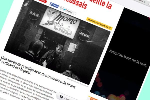 L'article des Inrocks - capture d'écran