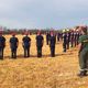 Gabian (Hérault) - hommage à Jérémy pompier décédé au feu et aux 3 blessés dans l'incendie de Roquessels  - 10 août 2020.