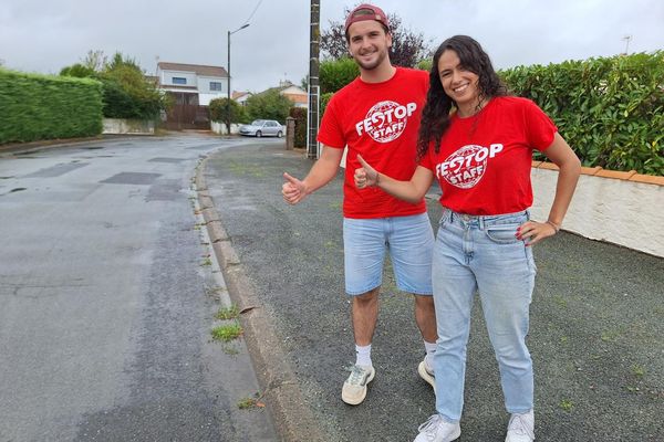 Lou-ann Bahl et Quentin Rineau pour leur festival, Festop.