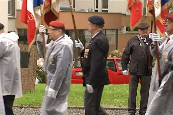 La cérémonie commémorative à Rennes