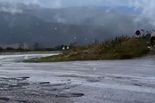 Les premiers flocons de neige de la saison sur les Vosges, vendredi 13 septembre.