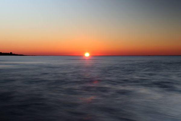 Soleil levant sur Lesconil