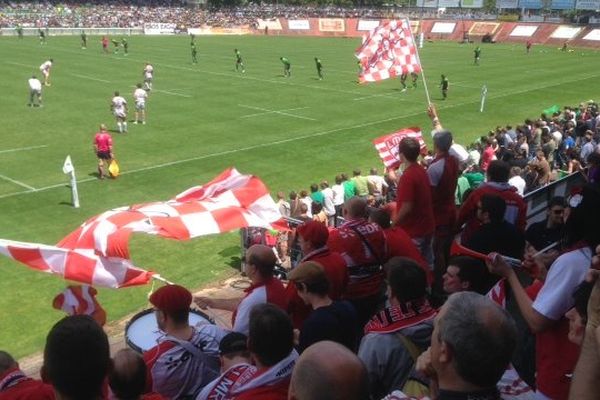 Les supporters lillois à Montauban.