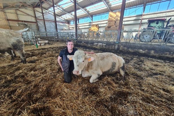 Rémi James, agriculteur en colère de 26 ans, ira manifester le 25 mars sur la place de Jaude à Clermont-Ferrand.