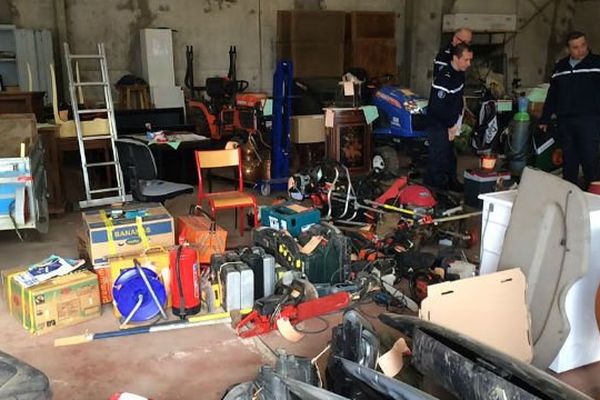 La gendarmerie de l'Yonne publie régulièrement des photos des objets volés, récupérés lors de perquisitions afin de retrouver plus rapidement leurs propriétaires.