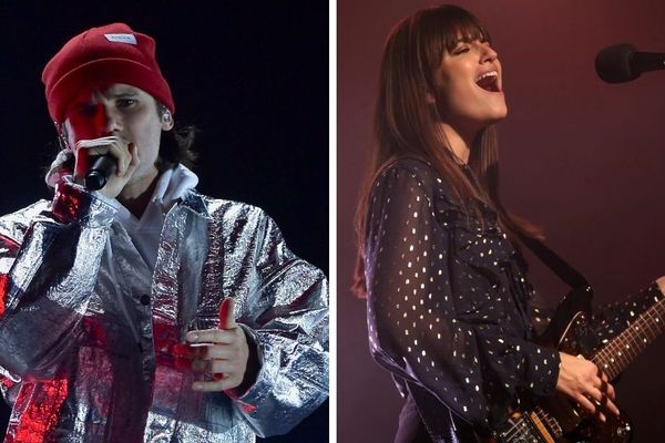 Orelsan (ici en février aux Victoires de la musique en) et Clara Luciani (ici à Mulhouse en avril) étaient les têtes d'affiche de cette deuxième journée du festival dijonnais.