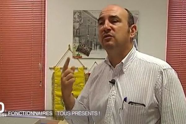 Vincent Gaudy maire de Florensac sur France2