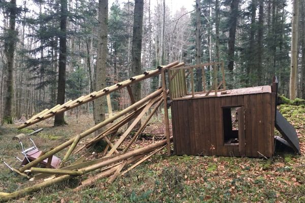 Sabotage de miradors dans le Haut-Rhin