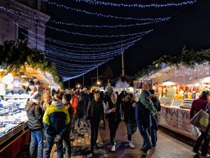 Marché de Noël d'Annecy, décembre 2022.