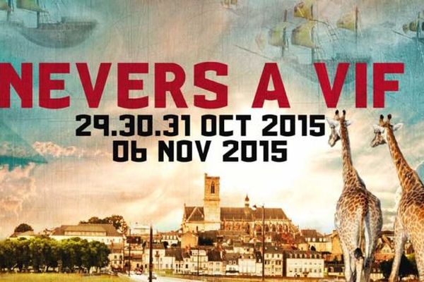 Le festival Nevers à vif, dans la Nièvre, propose quatre jours de musiques actuelles les 29/30/31 octobre et 6 novembre 2015.