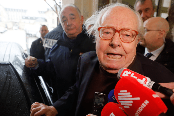 Jean-Marie Le Pen, le 11 décembre 2017 à Versailles.