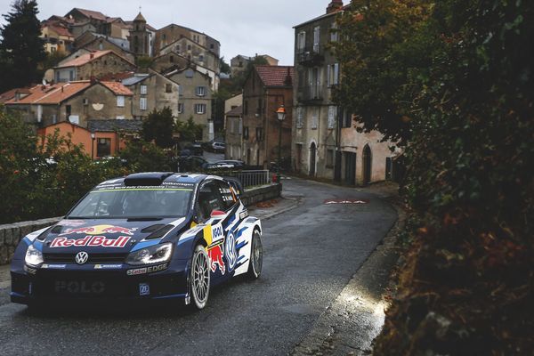 La voiture du finlandais Jari-Matti Latvala.