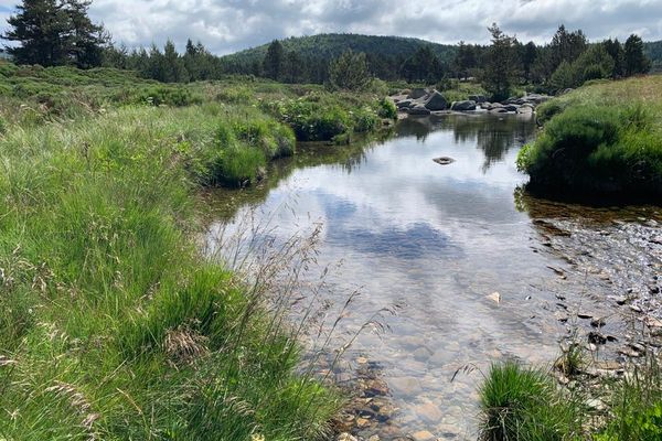 Le Tarn entre Millau et Saint-Rome-de-Tarn.