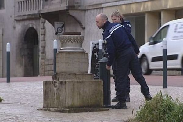 A Orgelet, la statue de la place a été dérobée. Ce n'est pas la première fois. Récemment ce sont des objets de culte qui ont été volés.