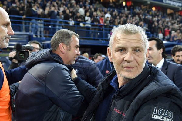 38 eme journée du championnat de France de ligue 1. Caen - Paris SG Patrice Garande