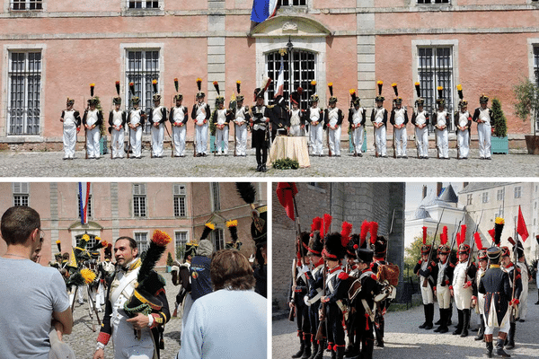 Le temps d'un week-end, le château de Meung-sur-Loire revit à l'heure napoléonienne.