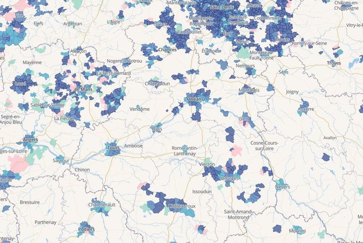 Carte Interactive Ou En Est Le Raccordement A La Fibre De Votre Commune Dans Le Centre Val De Loire