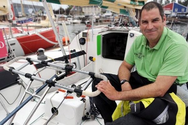 Le skipper Gildas Morvan