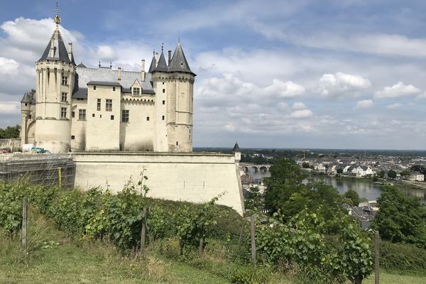 Le château de Saumur, dans le Maine-et-Loire