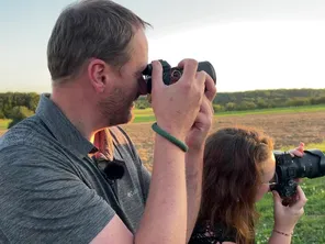 Marc Geiller et Katia Kopf en pleine action