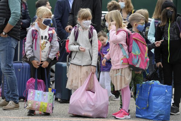 Les élèves du primaire vont pouvoir enlever le masque dans cinq départements de la région Auvergne-Rhône-Alpes. Photo d'illustration