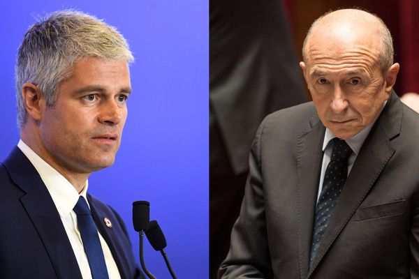 Laurent Wauquiez attaque Gérard Collomb sur la gestion des "Black Blocs", le ministre de l'Intérieur lui répond.