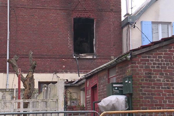 La maison en briques rue des arts réunis à Rouen