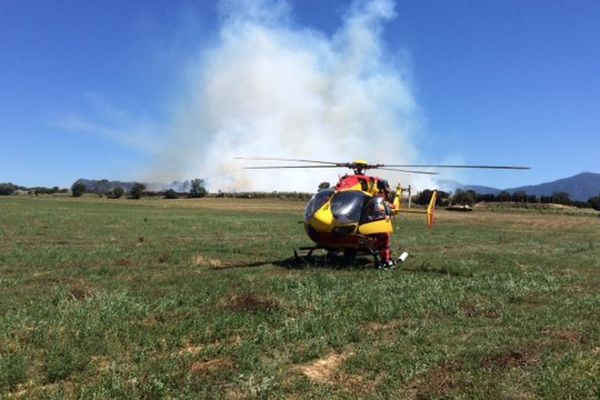 Le feu s'est déclaré dimanche 2 juillet en début d'après-midi.